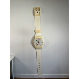 Rare Vintage 1986 Swatch Maxi Watch Wall Clock Vasily MLW111 209 cm Tall